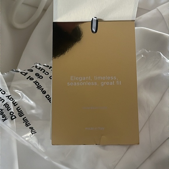 Chiara Boni La Petite Robe Gussie Tiered Ruffle Midi White Dress sz 6 NWT - Picture 7 of 14